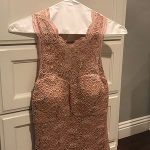 Pink Lace Dress